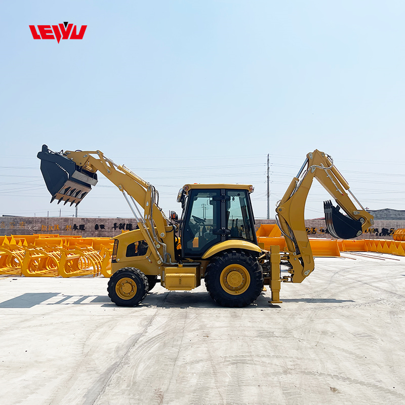 Large Wheeled Backhoe Loader