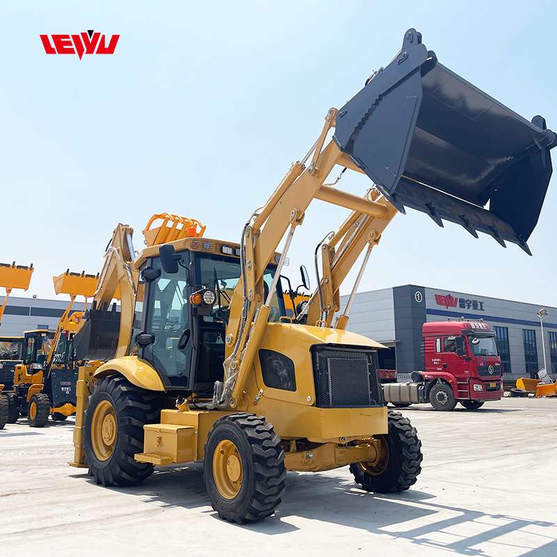 Backhoe Loader with High Performance Engine