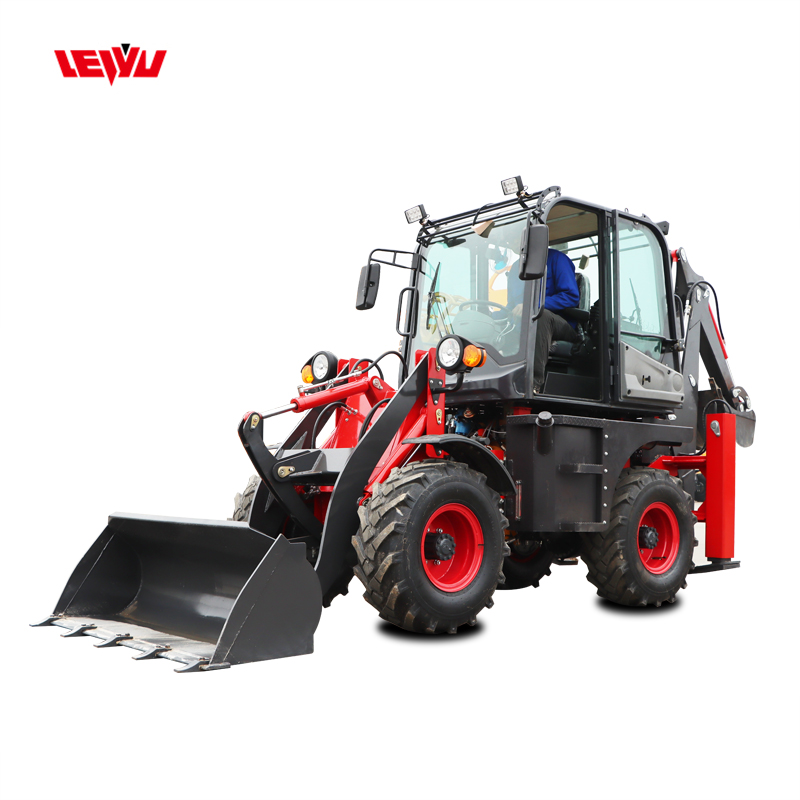 Backhoe Loader with Powerful Engine factory_manufacturer_supplier - LEIYU